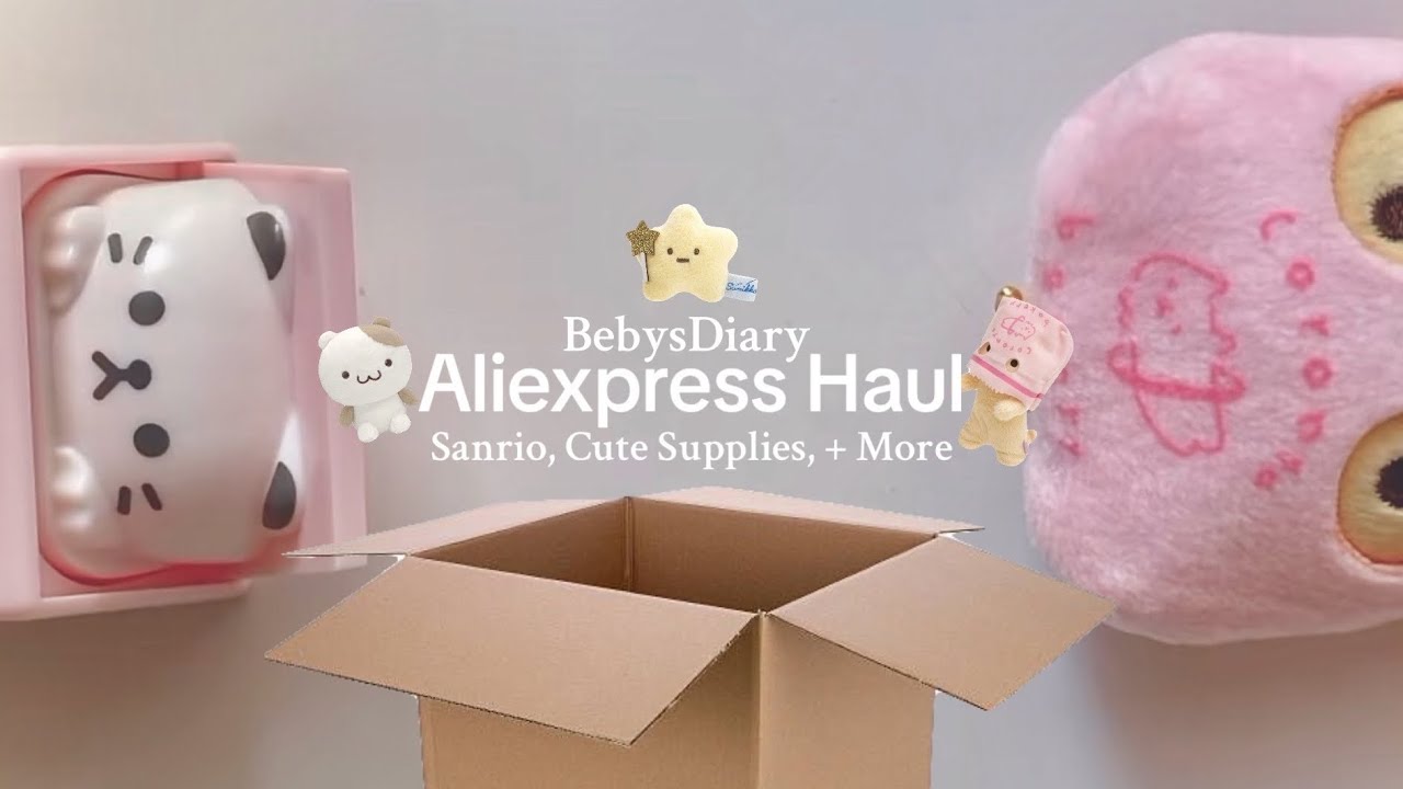 Aliexpress Haul 🏹 | Keychains, Supplies, Girlie Stuff + More ! | Just a girls diary