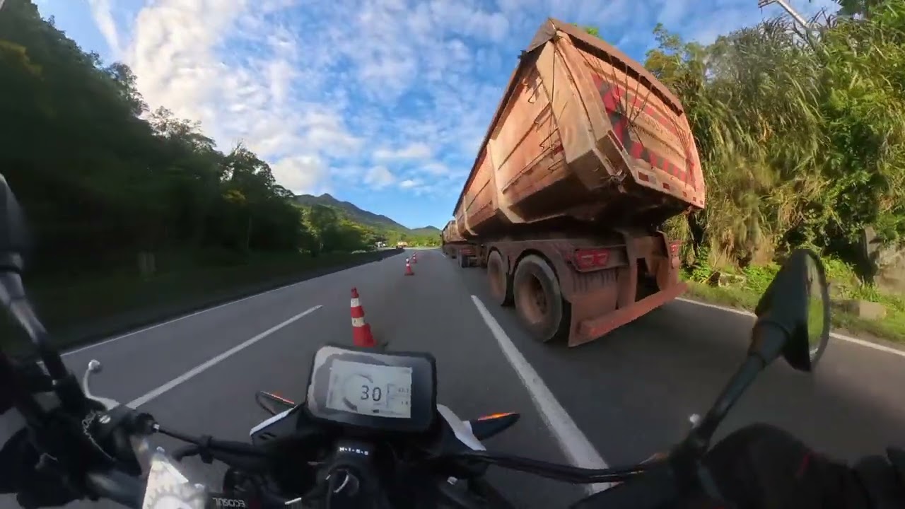 Subida da BR-277 - Serra do Mar