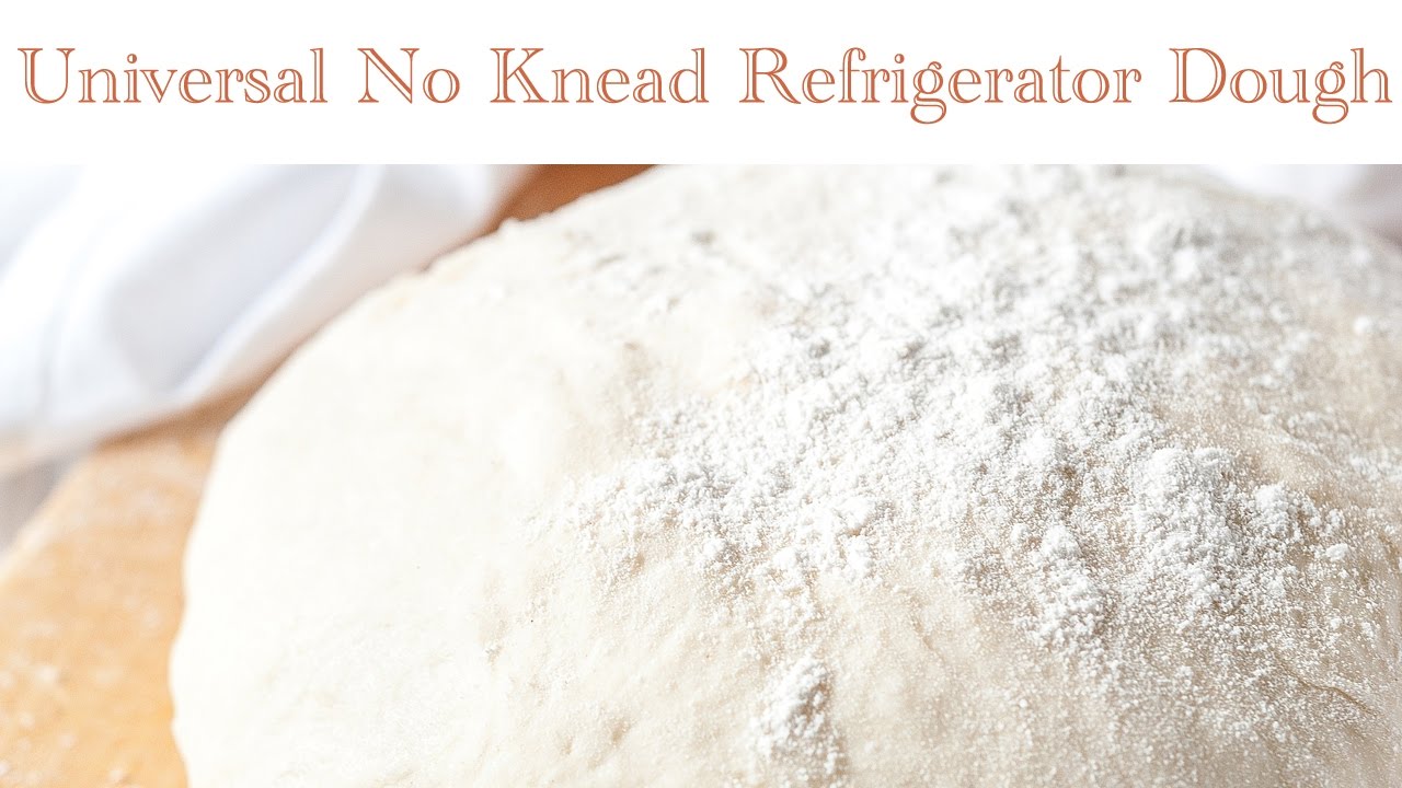 Universal No Knead Refrigerator Dough