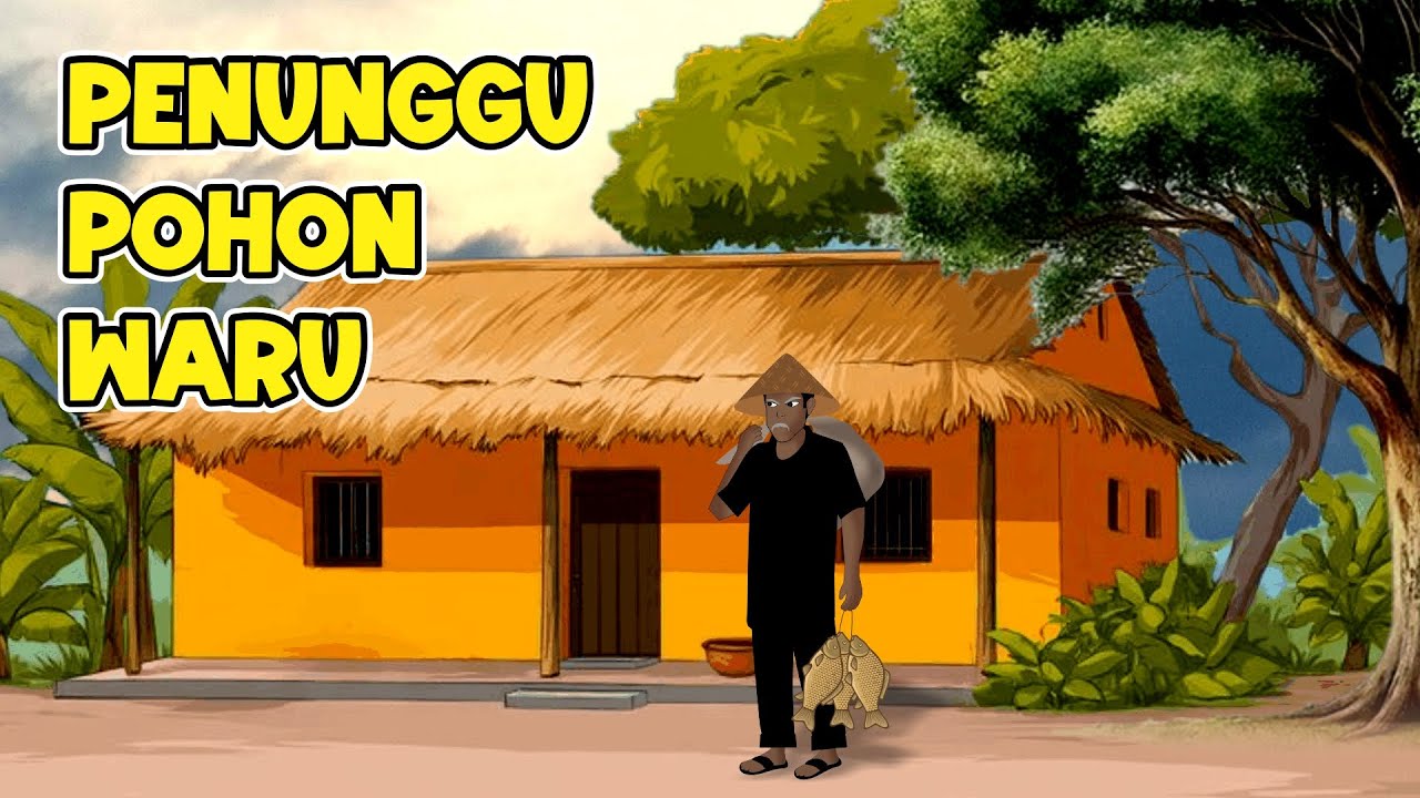 Penunggu Pohon Waru, Dilarang Tidur dan Buang Air di Pohon ini | Animasi Drama, #drama #horror