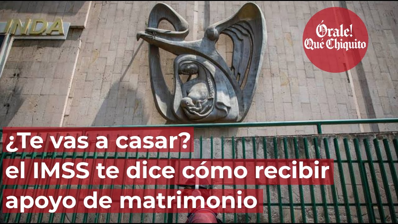 &iquest;Te vas a casar? el IMSS te dice c&oacute;mo recibir apoyo de matrimonio