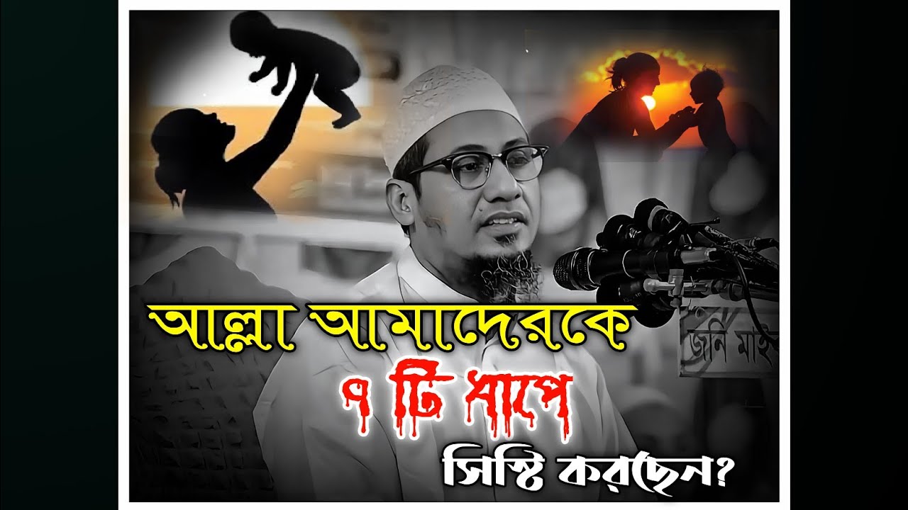 আল্লাহ আমাদেরকে কিভাবে সৃষ্টি করেছে শুনে যান? Anisur Rahman Ashrafi 🤔❤️