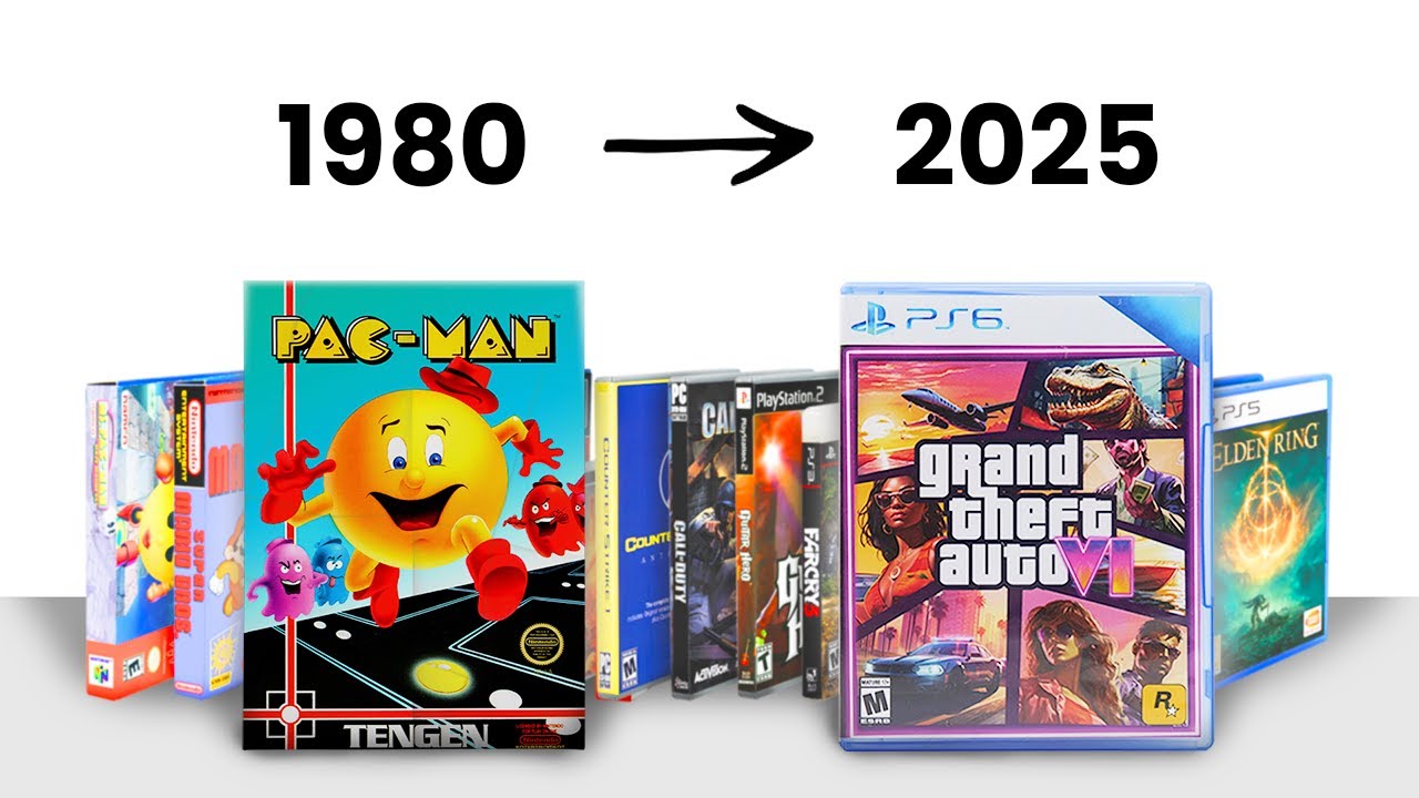 I Unboxed One Game Every Year Since 1980 (45 Games!)