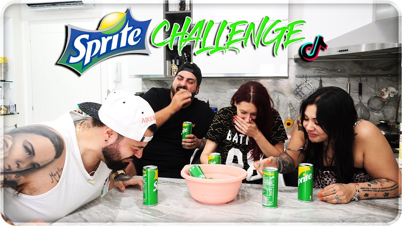 Proviamo la Challenge della SPRITE di TIK TOK ! [Troppe risate] 😂