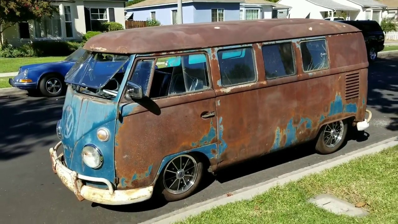 1962 VW SPLIT BUS KOMBI PATINA  PROJECT PHILA TV!