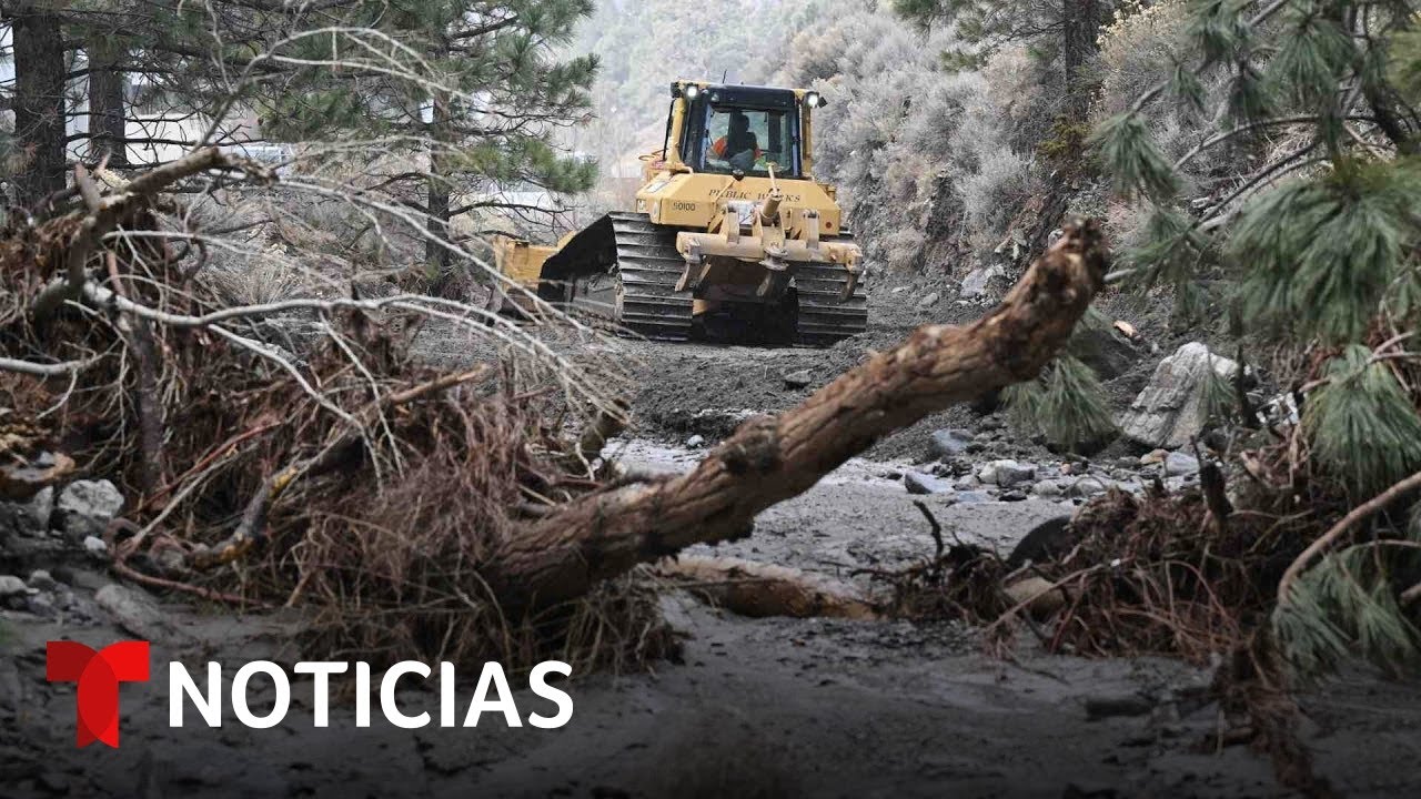 Intensas lluvias provocan evacuaciones y rescates en California | Noticias Telemundo