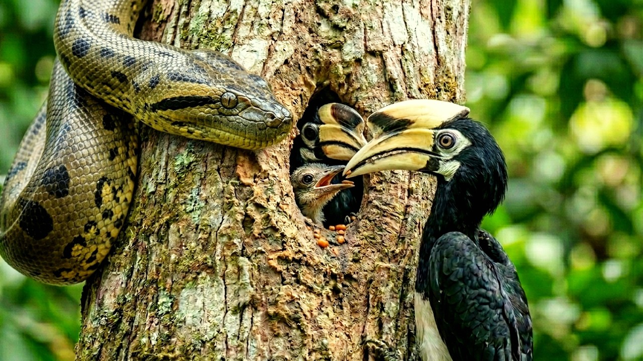 Great Hornbill: 120 Days From Egg To Survivor| Animals Life