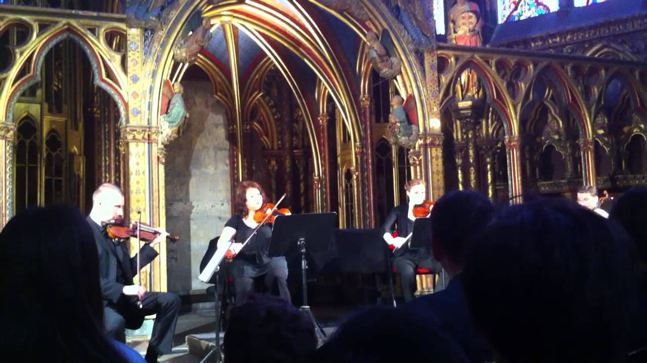 Pachelbel canon in D - Sainte Chapelle - Paris, France