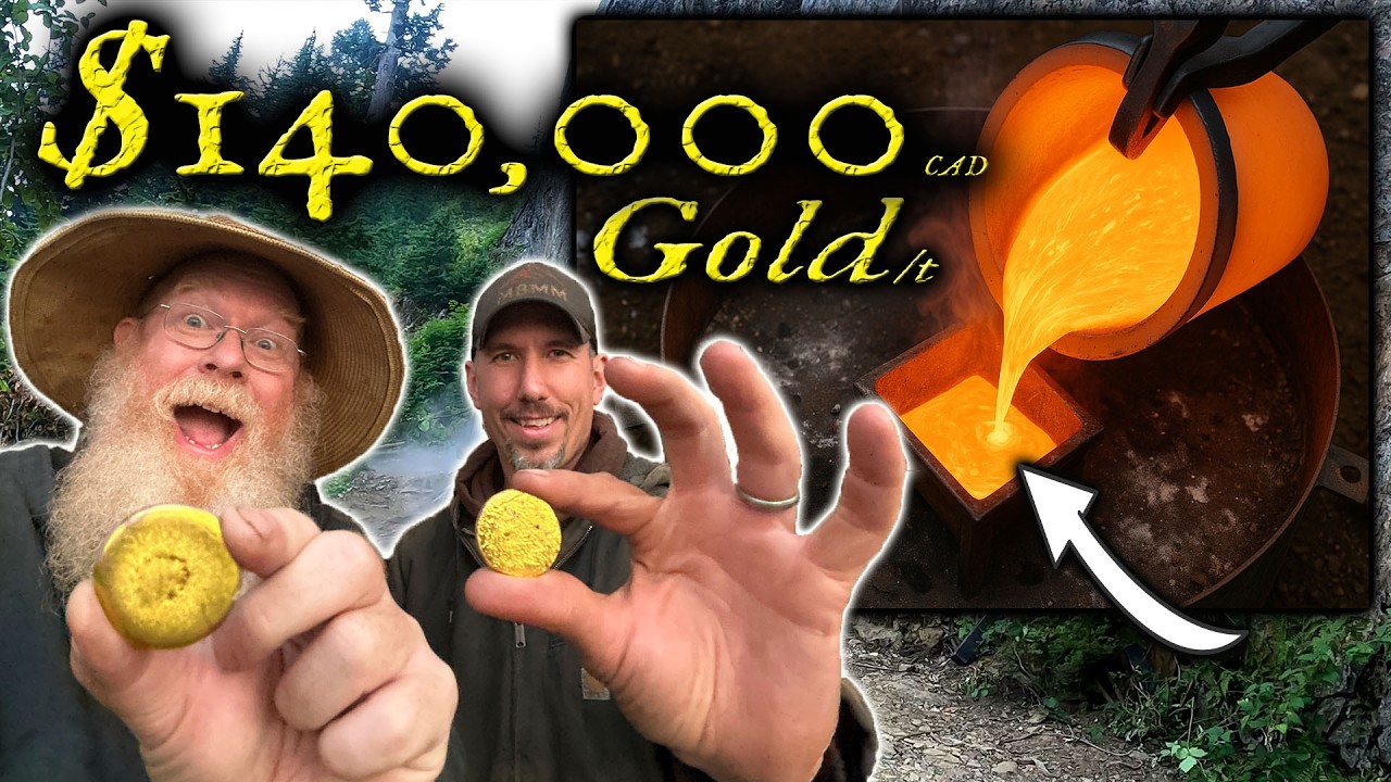 Золото в шахте Джейсона — *ОЧЕНЬ* богатое месторождение руды!