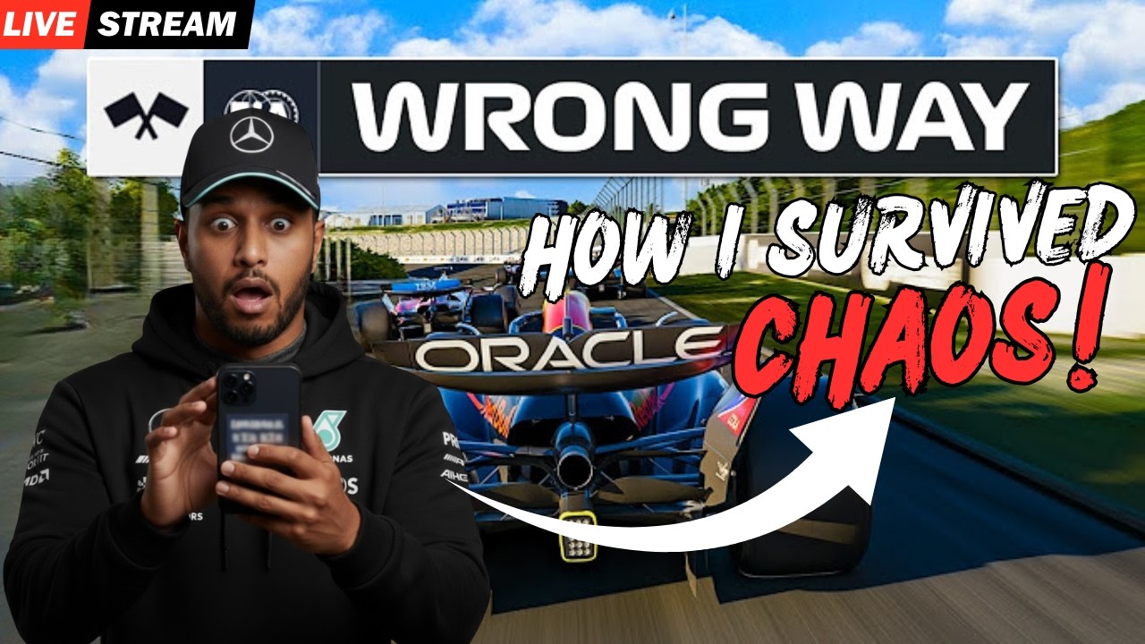 HOW DID I SURVIVED THIS STORM 💨 #racewithkrl #f125 #f125live #f125esports #f1tamil #racewithwur