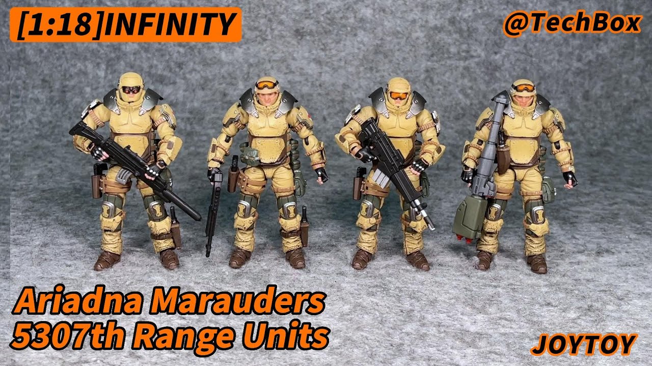 Joytoy Infinity, Ariadna Marauders 5307th Range Units, 1/18 scale action figure