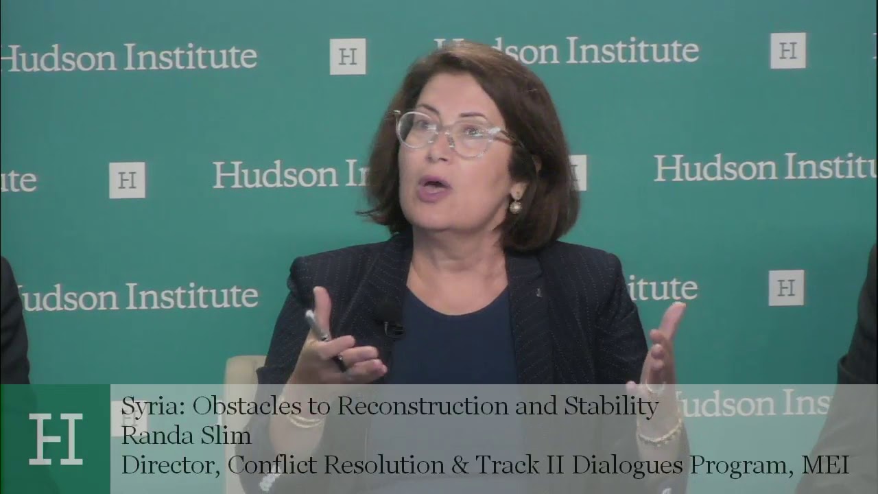 Syria: Obstacles to Reconstruction and Stability