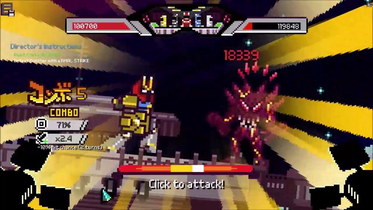 Flexing on the Final Mecha Boss in NG+ - Chroma Squad DX (Heroic Difficulty)