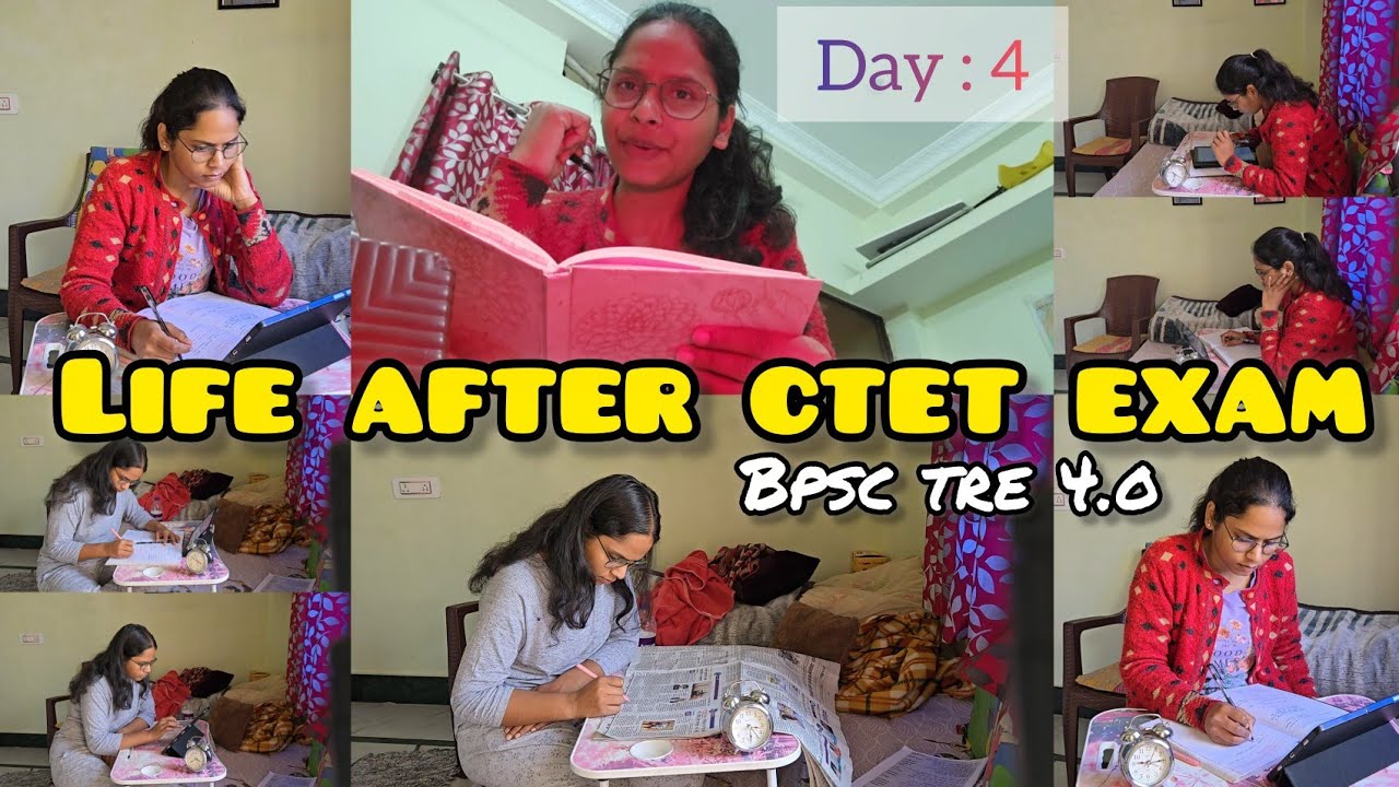 CTET Done… Now What? | BPSC TRE 4.0 Study Vlog | Day 4 | Serious Prep Mode On 🔥