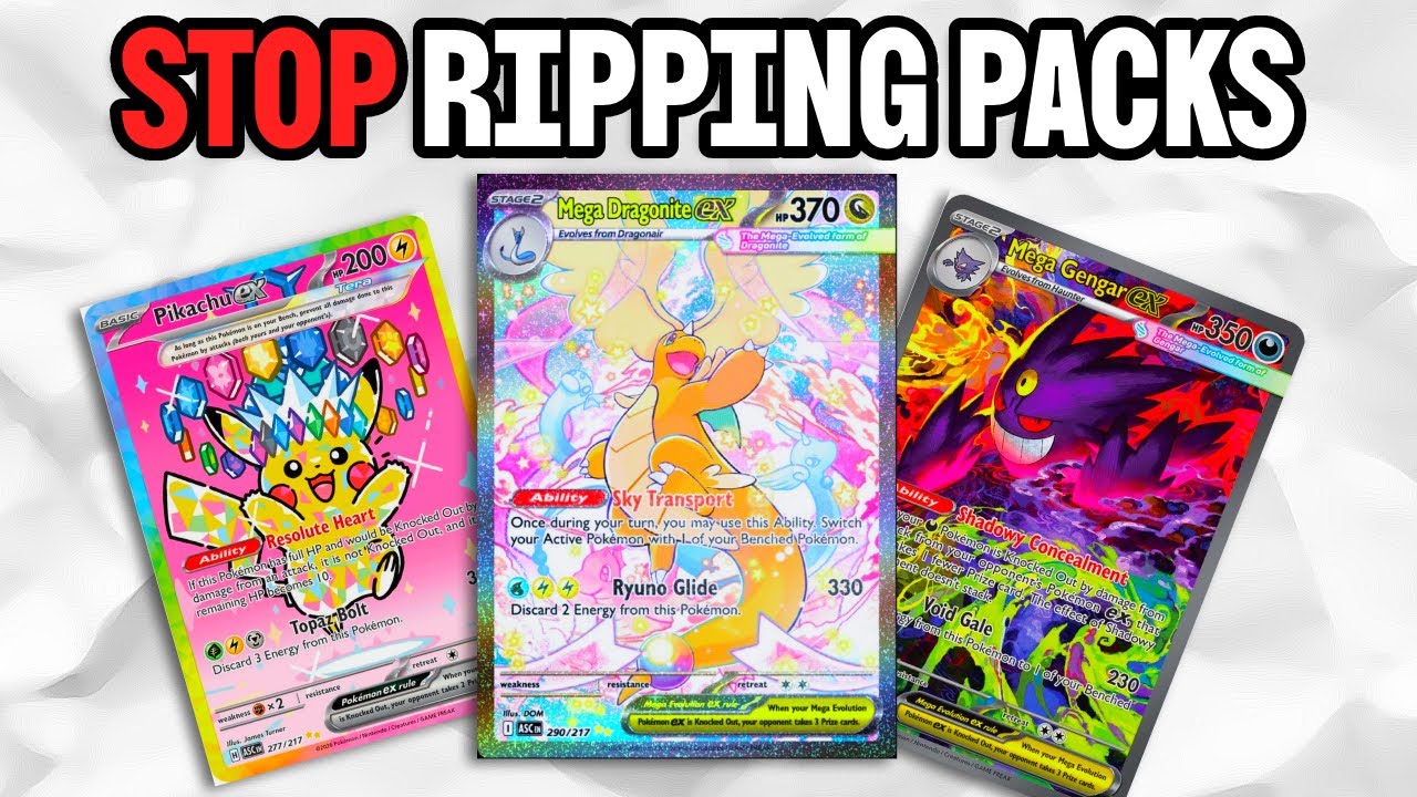 You Need To Stop Ripping Packs