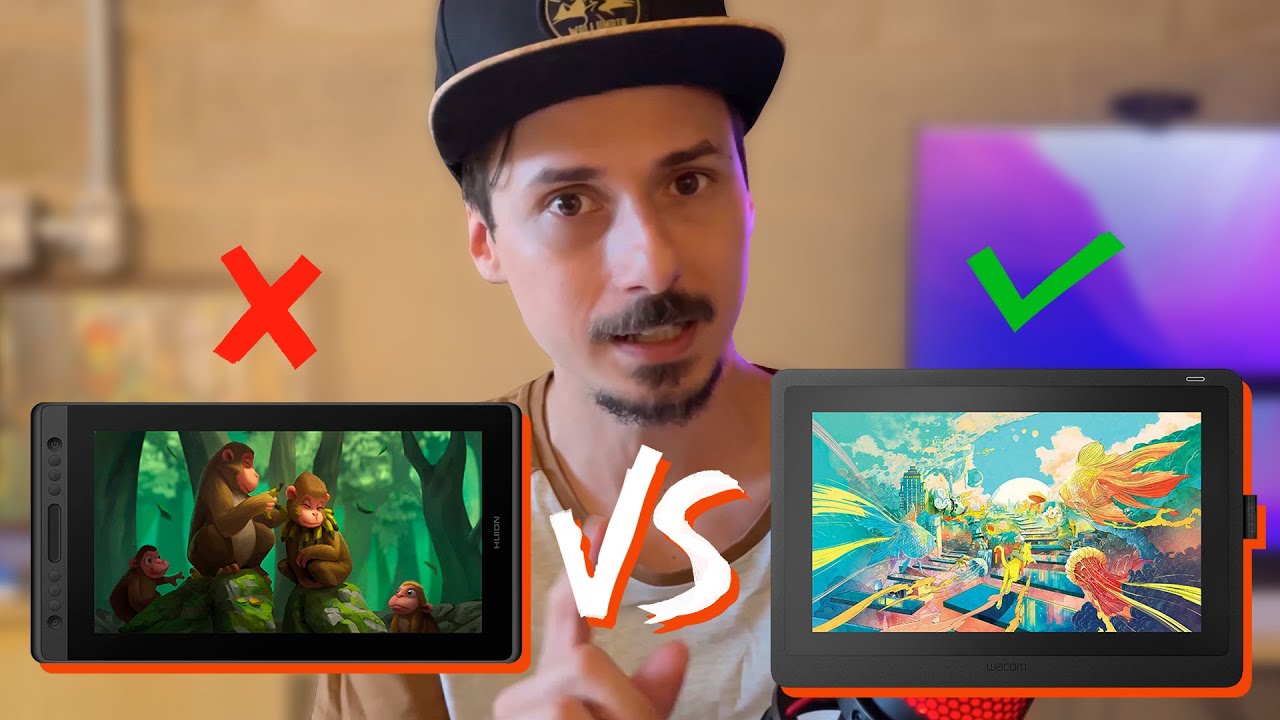 Troquei a Huion Kamvas Pro 16 pela Cintiq 16.