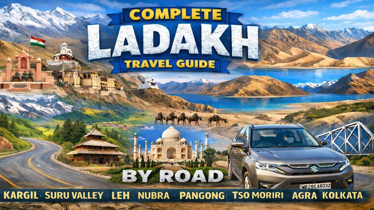 Complete Ladakh Travel Guide | Tour Plan | Itinerary | Foods | Car | Hotels | Expenditure