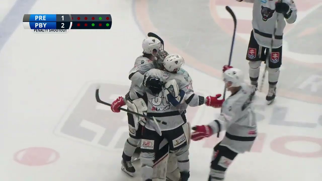 26. kolo  HC Prešov - HK ‘95 Považská Bystrica 4:5sn (HIGHLIGHTY)