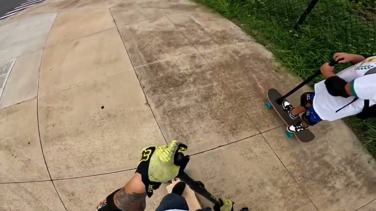 Hoopili-Croc-Liar with Skeeter longboard session mixtape three-fin