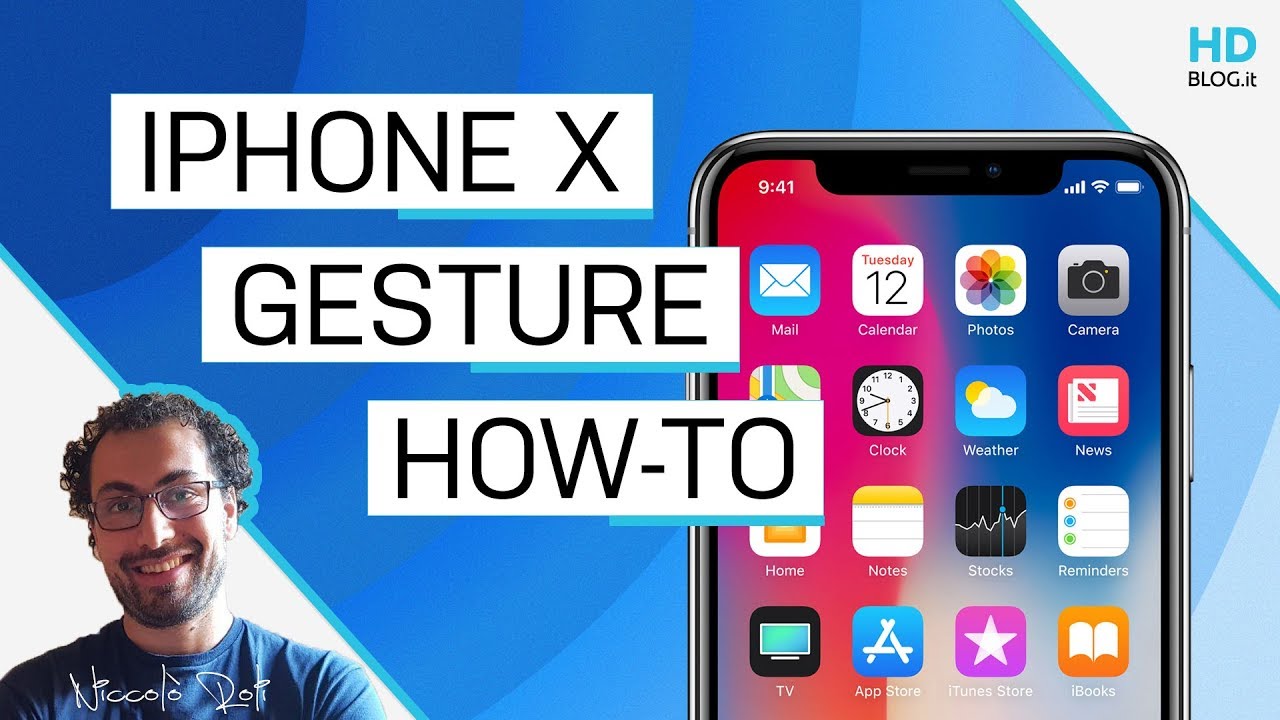 Apple iPhone X: tutte le GESTURE di sistema #guida