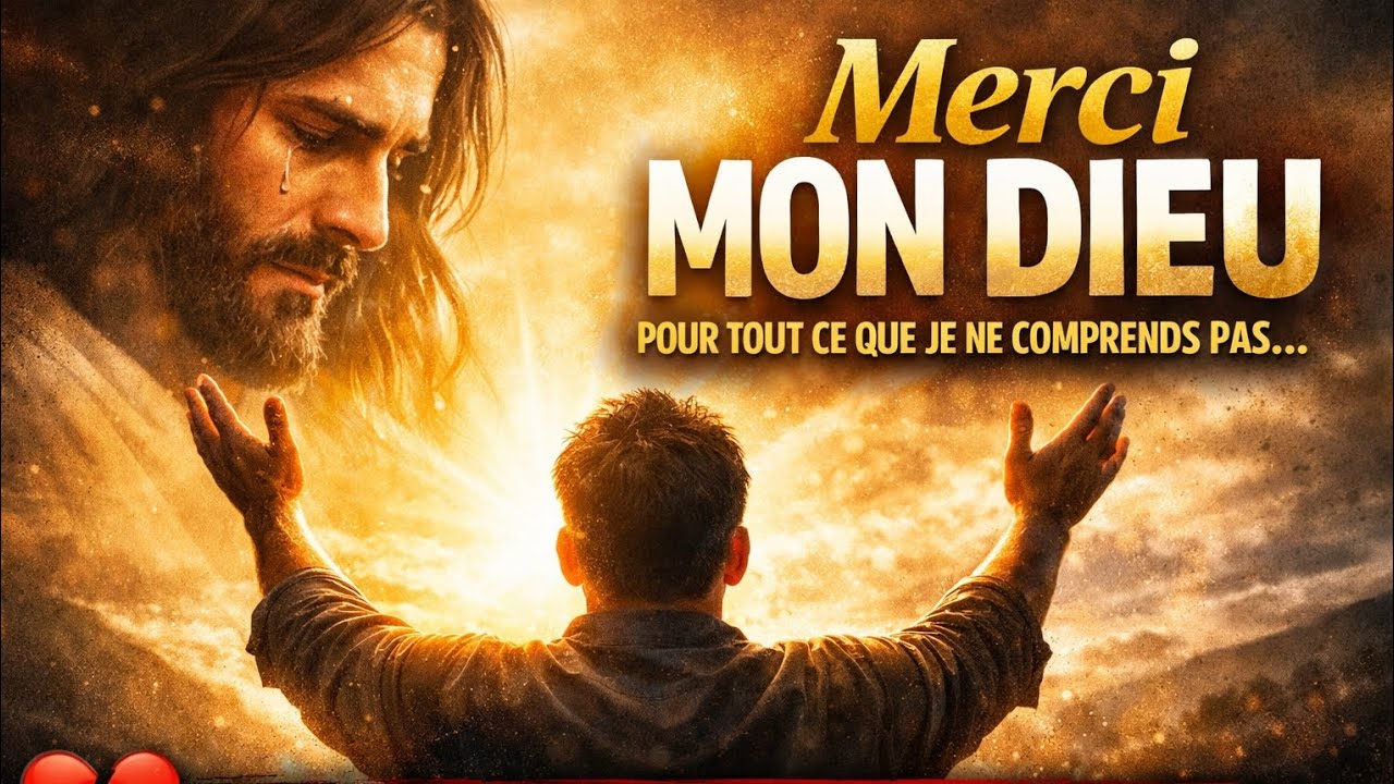 Merci mon Dieu pour tout… même pour ce que je ne comprends pas encore 
