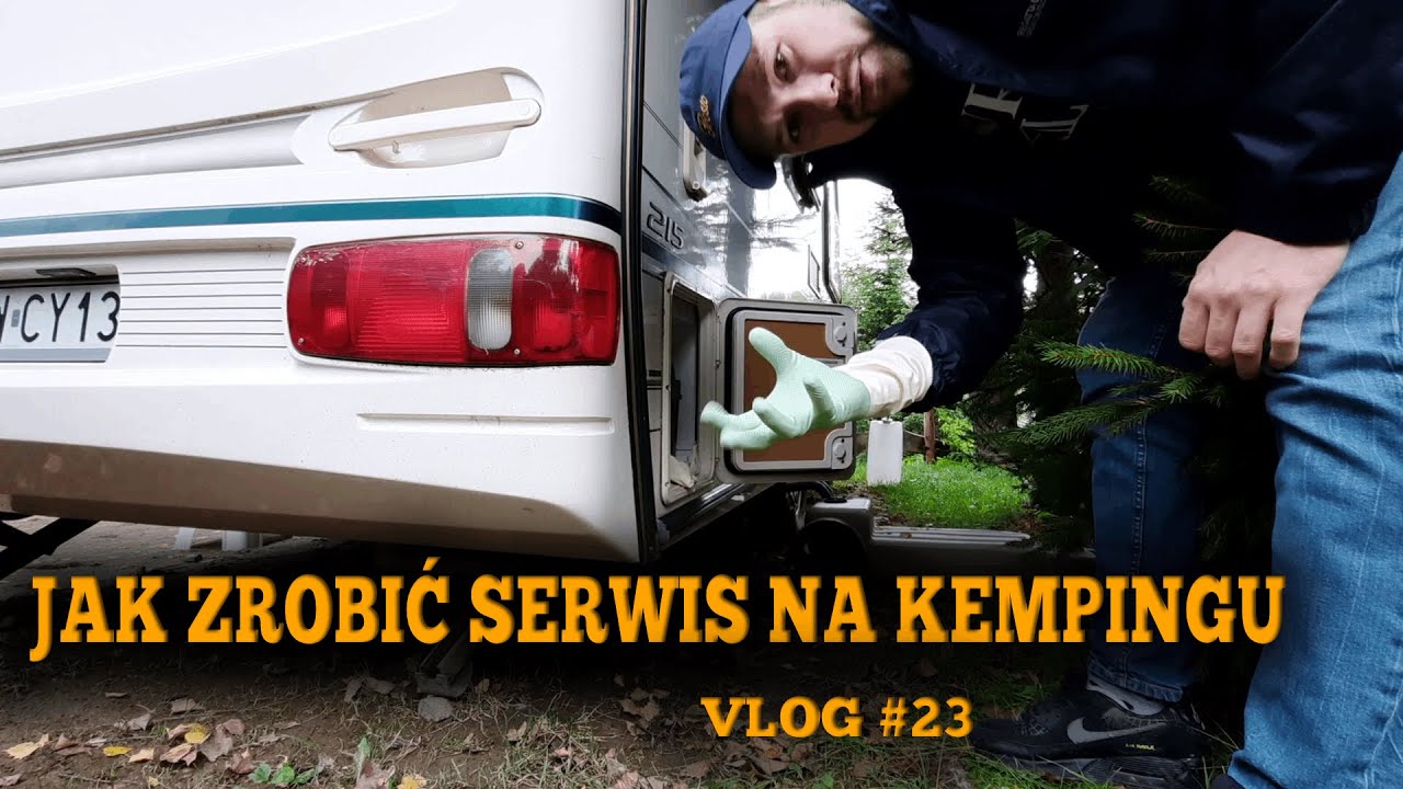 ZWYKŁY DZIEŃ NA KEMPINGU I obowiązkowe czynności przy przyczepie kempingowej vlog#23