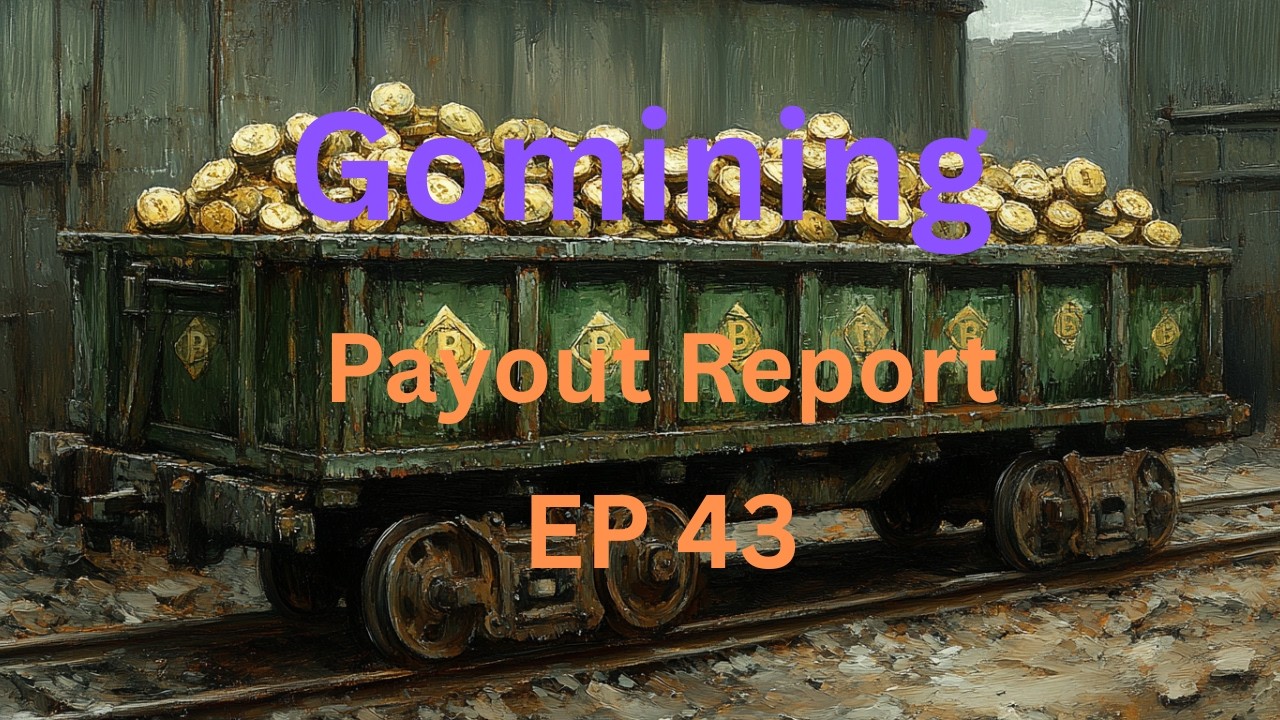 Gomining - EP 43 - 128 - Earning more and more easy!