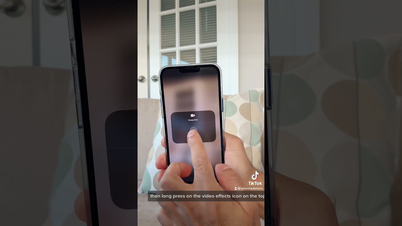 Обновите свой #Snapchat с помощью #PortraitMode #tailormadetech #apple #applehack #snapchatfilter