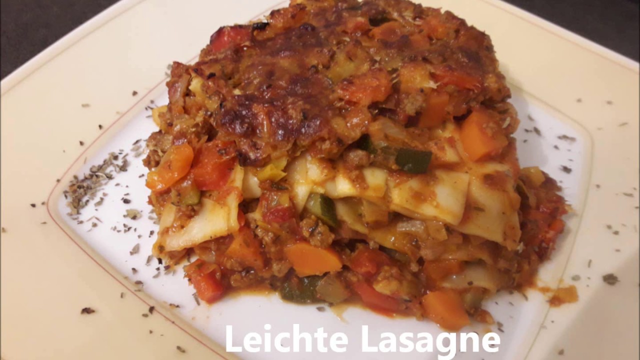 Leichte Lasagne, mit Pampered Chef®