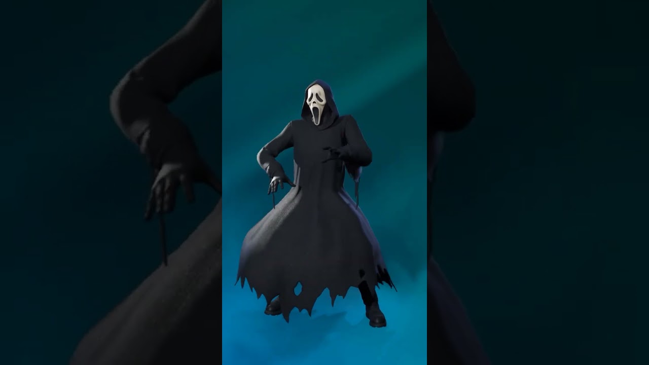 Ghost Face - Gesto Fortnite - Corpo Mole
