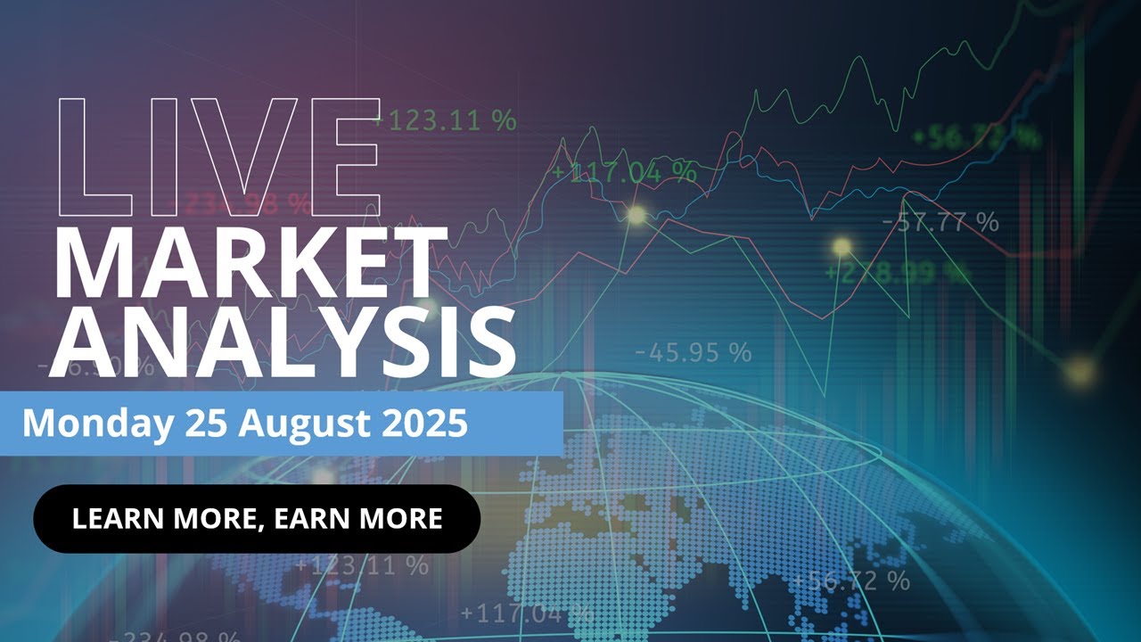Live Market Analysis, Monday 25 August 2025