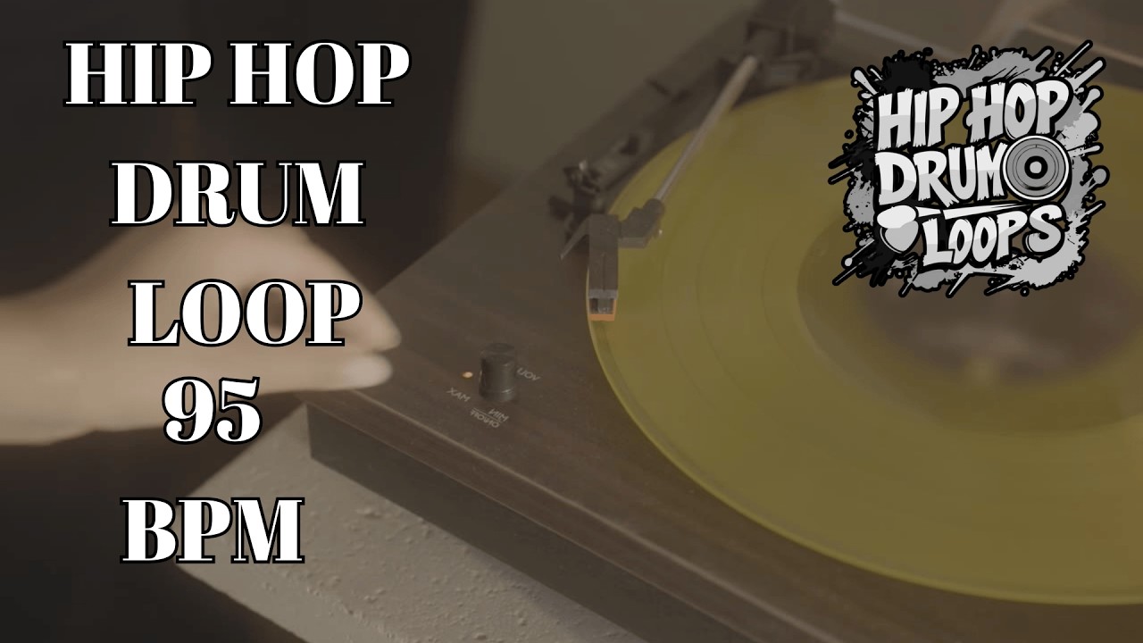 95 BPM Boom Bap Drum Loop | Gritty Boom Bap