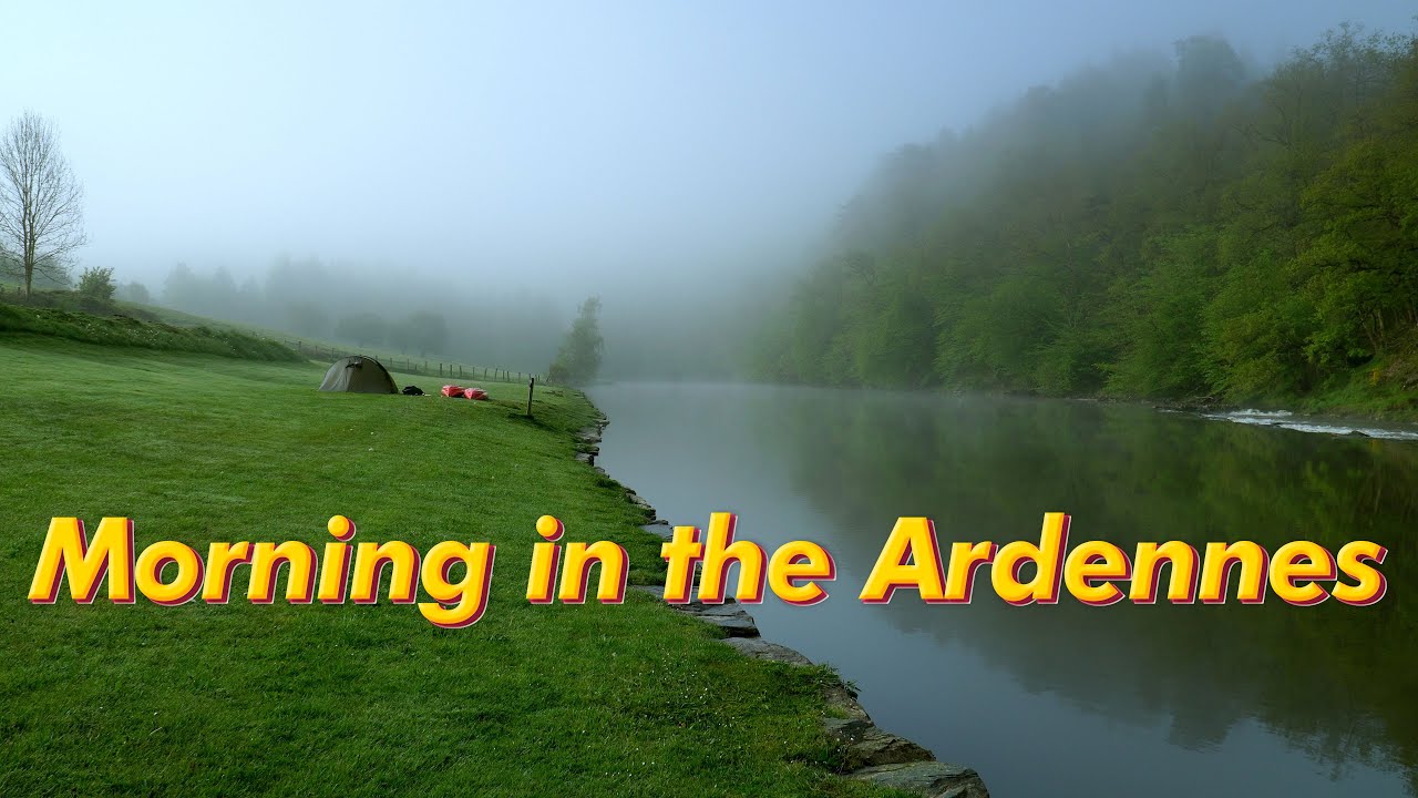 Morning in the Ardennes Belgium |4K| Outdoor Travel