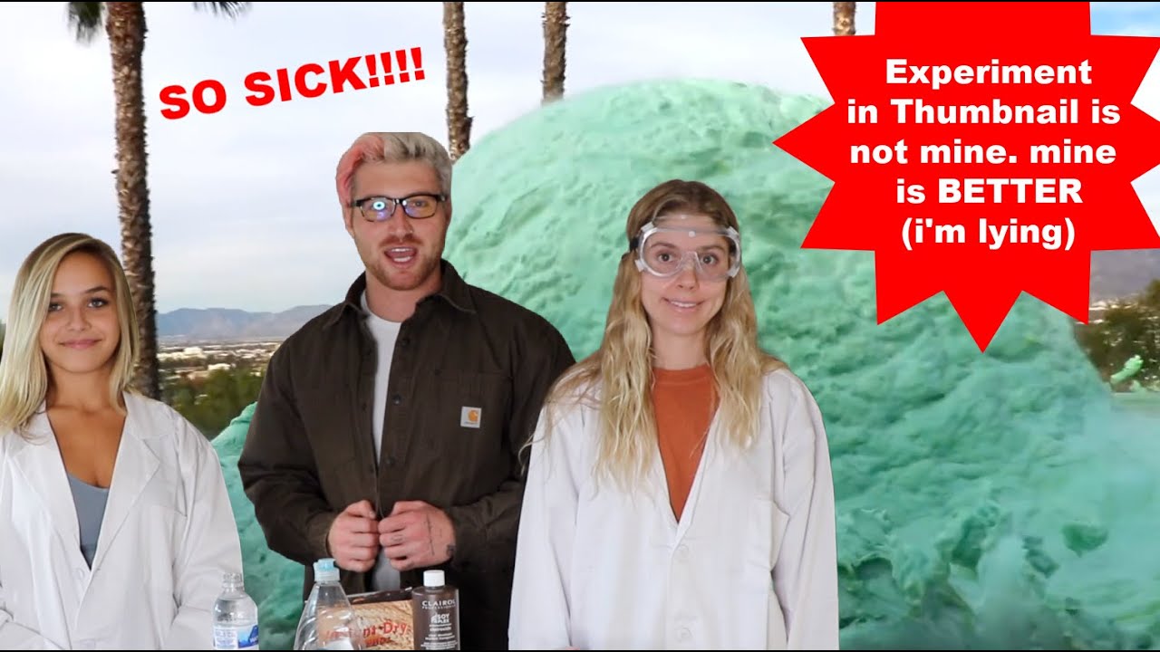 Crazy Home Science Experiment (Gone Wrong)(Not Actually Crazy)
