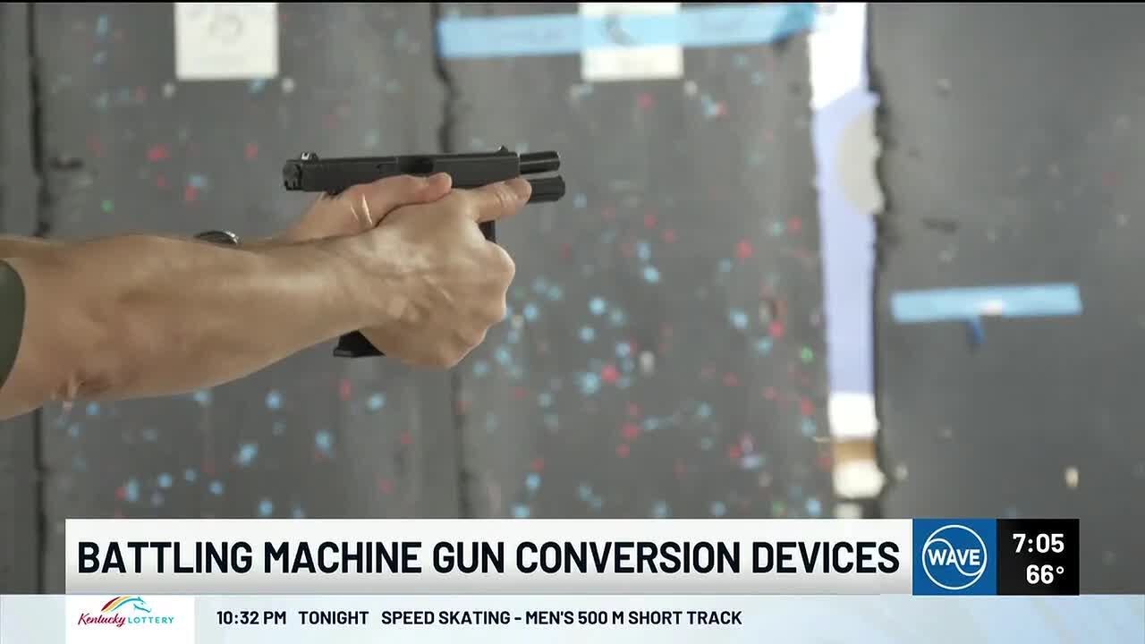 Kentucky police battle surge in machine gun conversion devices