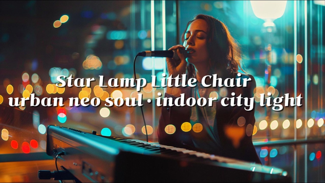 【Playlist】별빛 의자 공간 &middot; 어반 네오소울 &middot; 실내 도시 빛 ｜ star chair room &middot; urban neo soul &middot; indoor city light