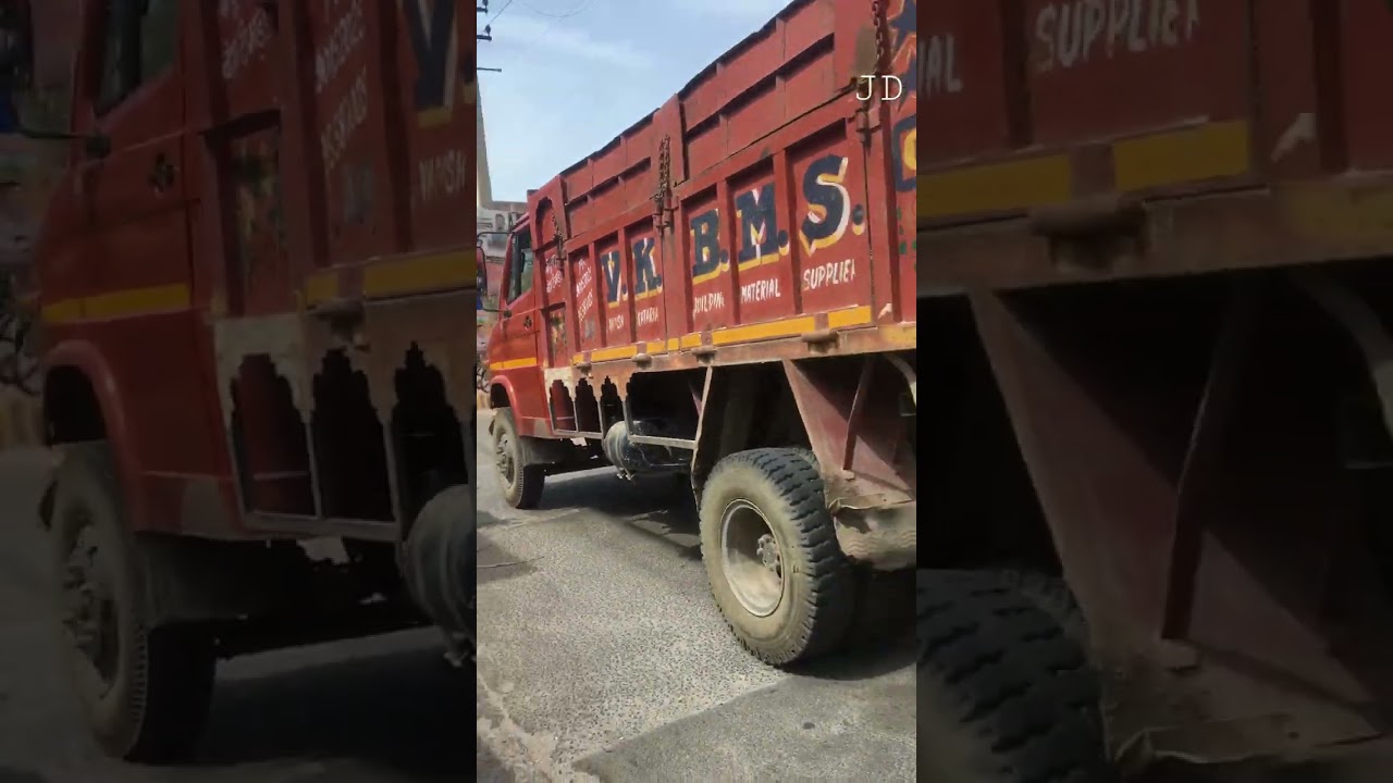 TATA 709 EX 6Terra🔥🔥🚨| Jainish Dagar | #shorts #viral #trucks #tractor #status #tata #eicher