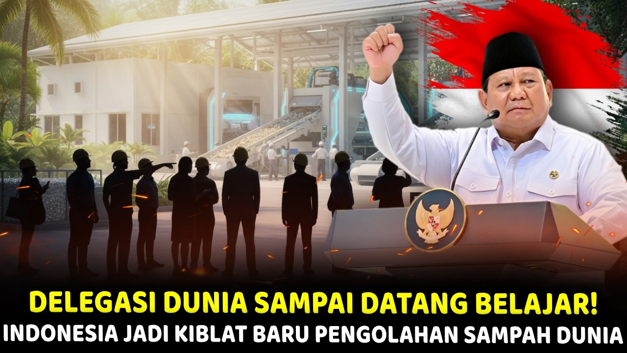 Dunia Terkejut! Pabrik Pengolahan Sampah Terbesar Di Asia Tenggara Ada Di Indonesia!