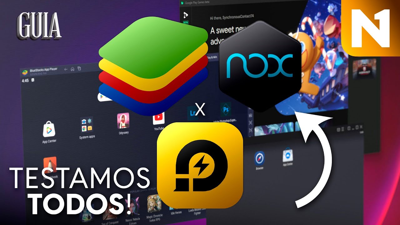 Qual o Melhor Emulador de Android para PC em 2026? Free Fire, PUBG e Mais!