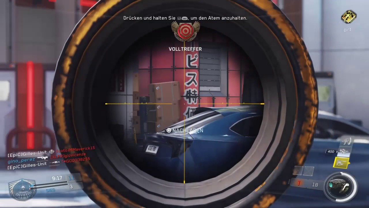 Call of Duty IW Sniper Gameplay / Diamond Camo