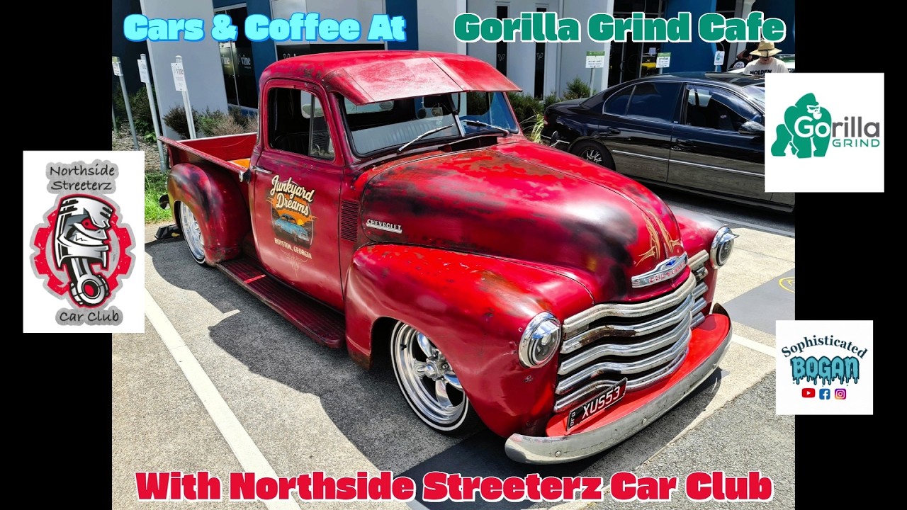 Cars & Coffee At Gorilla Grind Cafe With Northside Streeterz Car Club