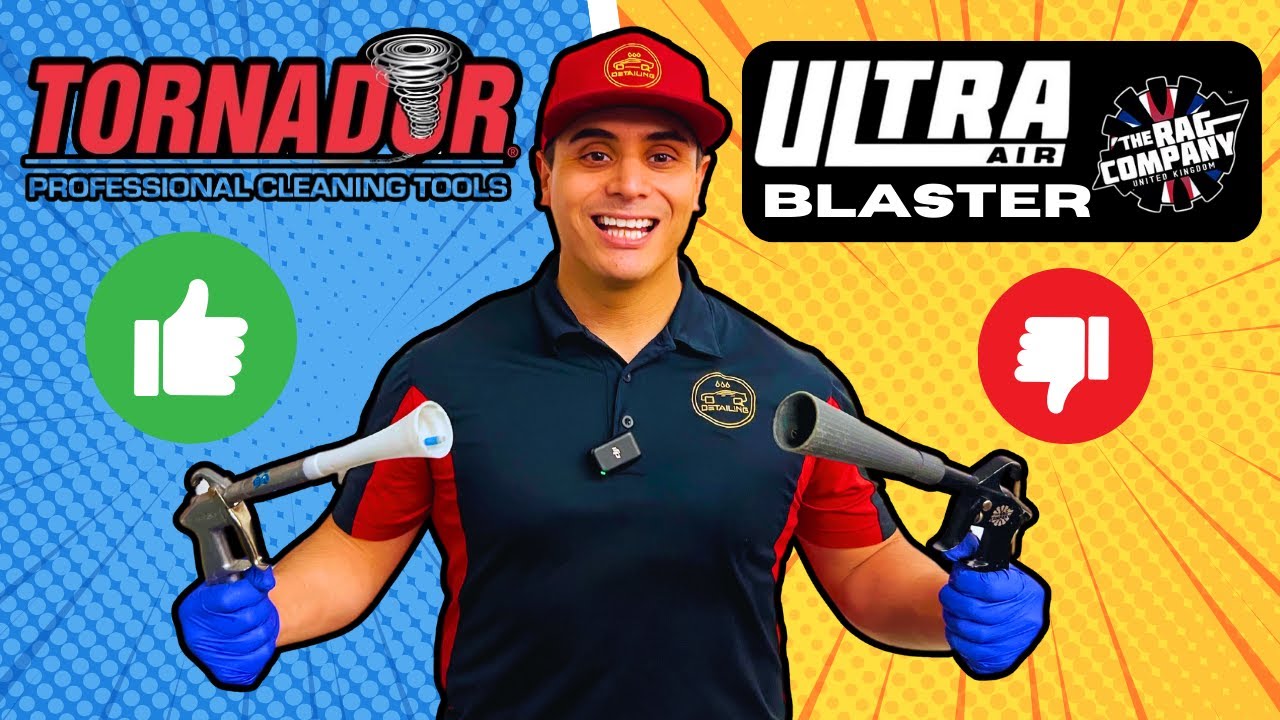 Что лучше: Tornador или Ultra Air Blaster?! #детейлинг #cardetailing #tornador