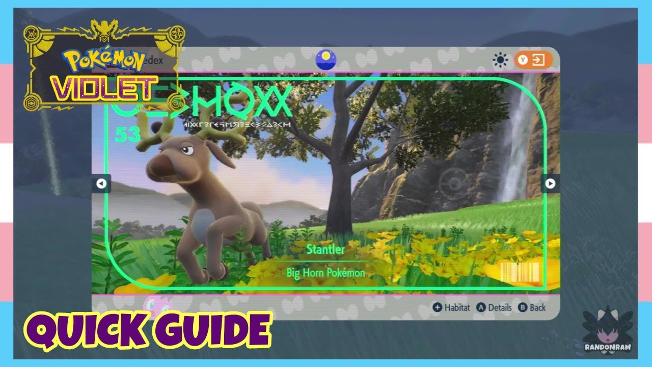 Where To Catch Stantler In *The Teal Mask* Pokemon Scarlet & Violet | Location Quick Guide
