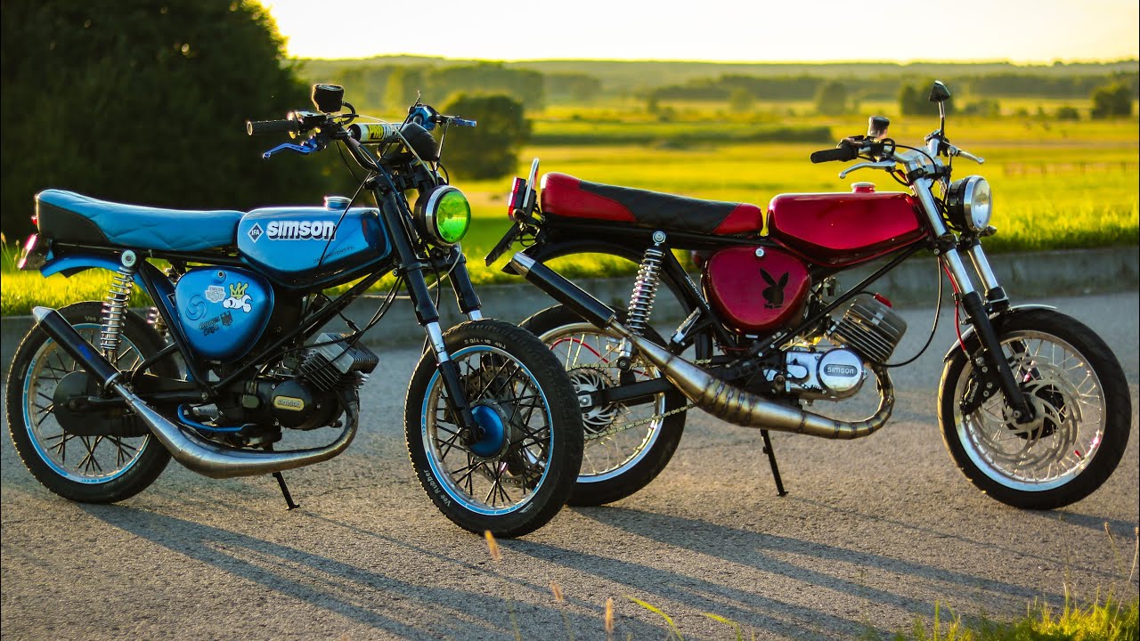 SIMSON 110cc, 85cc - MIAŁA BYĆ TRASA, A WYSZEDŁ SERWIS W TRAWIE