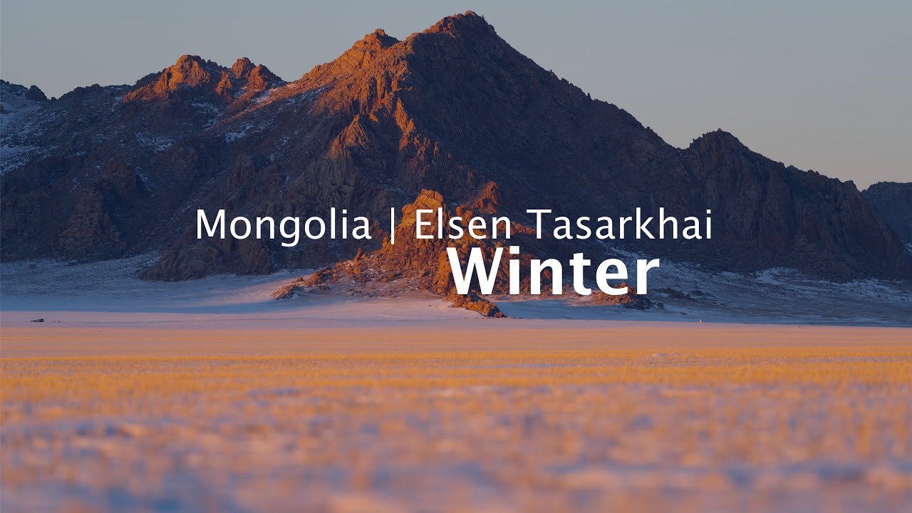 Mongolia | -22°C | Elsen Tasarkhai | Drone Flying | Fog | Winter | 4K