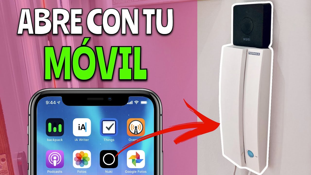 Abro la PUERTA de la CALLE con mi SMARTPHONE!! Gracias al Nuki OPENER [Review en español]