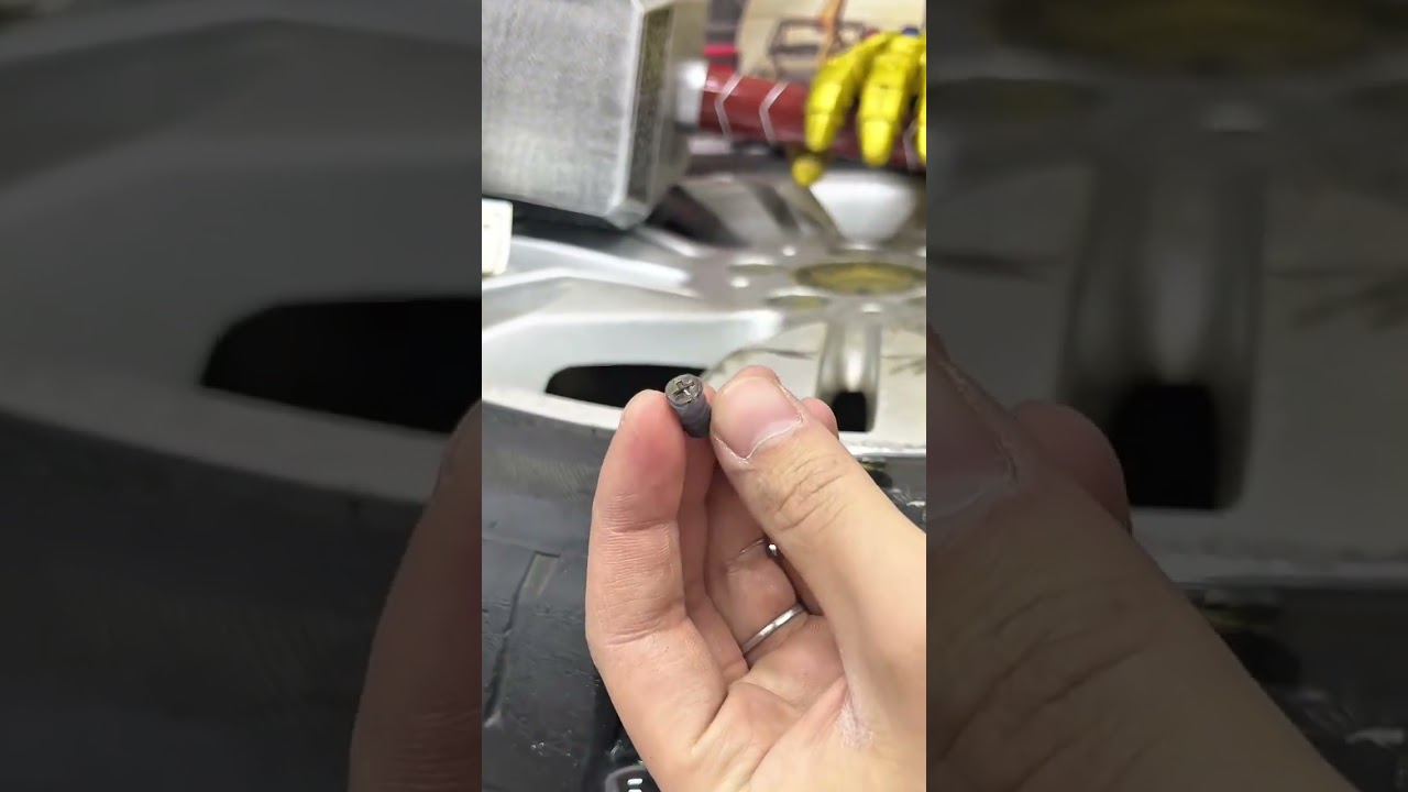 Don't get rubber nails plug punctures fast without removing 
