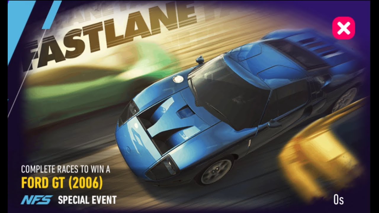 NFS No Limits | NFSNL | Blackridge | Fastlane | FORD GT (2006) | 0 gold spent | Day 3 Chase
