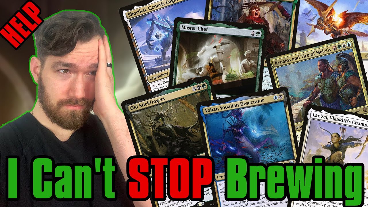 So I IMMEDIATELY Broke My EDH Resolution (I Can't Stop Brewing Commander Decks)