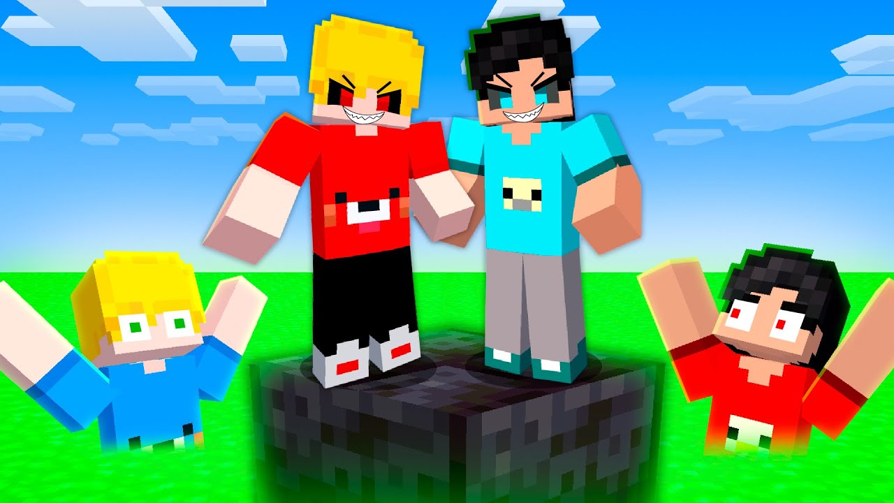 Kass e KR Reversos em um Bloco no Minecraft!